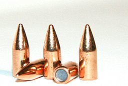 100 Stück S&B | Sellier&Bellot Geschosse #2902 | .224 / 5,69mm - 50grs / 3,24g FMJ | Vlm Vollmantel