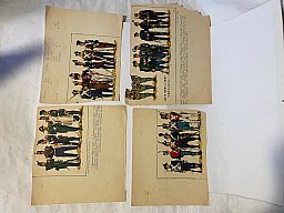 Schweiz Uniform Gebirgsjäger Dragoner Husar 1800-1914 No Dolch Bajonett