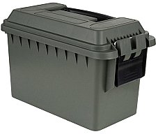 Munitionskiste Transportbox Kunststoff Kal. 50 oliv- abschließbar- Gr. 2
