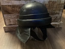 Leder Helm spanischer Krad Fahrer Helm