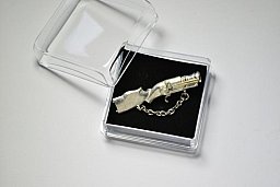 Anstecker Schaftböller - kurz - mit Kette