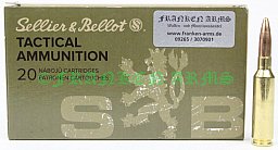 Sellier&Bellot FMJ Vollmantel Büchsenpatronen