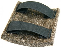 1 x Vorderschaftauflage aus FILZ 1,5cm Dick & 10cm x 10cm | Schutz Holzschaft | präzise Schießen !