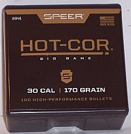 100St. SPEER .30(.308Dia.) - 170 - Hot Core-SPFN -#2041 - Versand ab 6,40€