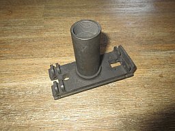 Original US Army Browning M3 cal .50 Rückenplatte Backplate stripped