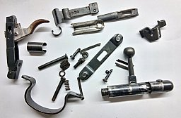 Konvolut Ersatzteile Kleinteile für KK Kleinkaliber Anschütz Einzellader Büchse cal. .22l.r.