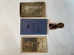 Dt.Reich Bayern Bayreuth Wehrpass Orden 1914 Foto G98