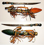Afrikanisches Messer, Klinge 30,3 cm