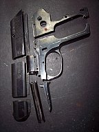 Konvolut Teile Pistole CZ 50/70 demilitarisiert (MP40 Beretta MG34 42 K98 P08 PPK Mauser Walther)