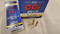 .22LR 40grs CCI Quiet-22 Segmented HP 50 Stk. No. 970 #