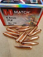 6,5mm/.264-140grs HPBT Hornady 26335 Geschosse 100 Stk.