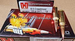 6,5Creedmoor/120grs CX Bleifrei Hornady Superformance 20 stk. No. 814904 #