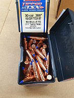 .30-.308/168grs Barnes TTSX No.30370 bleifreie Geschosse 50 Stk.