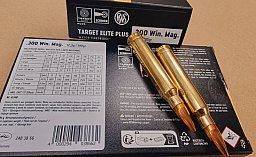 .300WinMag/190grs RWS Target Elite Plus 20 stk.