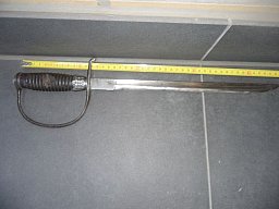 Original Degen für Polizei - Unterführer - entnazifiziert- gekürzt