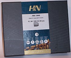 250St. H&N .50/.500(.501Dia.) - 300 - TC - verkupfert-HIGH-SPEED - 250er Pack.