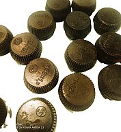 Transportschraube Bakelit Wk2 M28x1,5 (Bodenfund, Granate, Zünder, Flak, Panzer, Mine, Bombe)