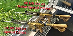 HECKLER & KOCH MR 308 A3 - UNIKAT SPECIAL EDITION - HK G28 PATROUILLE DESIGN & TECHNIK - HK 417