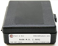 CH4D Matrizensatz 8x56 Mannlicher Schönauer .323 Bullet Die Set | Vollkalibrierer + Setzmatrize 8mm