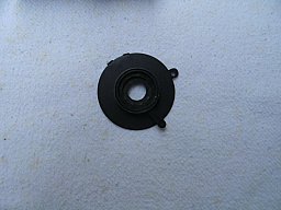 Irisblende für großes Brillenglas