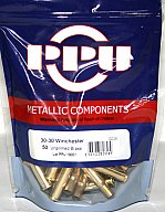 50 Stück > NEUE PPU/PrviPartizan Langwaffenhülsen .30-30 Win. |Boxerzündung Unprimed Brass #C028 NEU