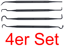 Reinigungsbesteck - reinigt in allen Ecken und Kanten ohne zu kratzen - 4er Set!    -->NEU & TOP!<--