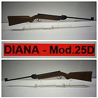 DIANA 25D __ WEITSCHUSS - LUFTGEWEHR __ Kal.4,5 (.177) __ TOP SCHUSSBEREIT