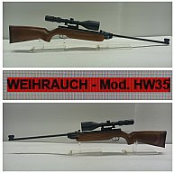 Weihrauch HW35 __ TOP __ LUFTGEWEHR + Zielfernrohr Tasco 4-12x56 __ Weitschuss LG __ Kal.4,5(.177)