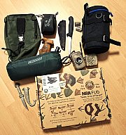 Jäger Konvolut, Lock Krähen,Sitzkissen,Messer uvm.