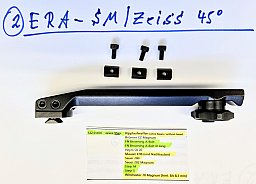BrückenSchwenkmontage für Zeiss 45° Innen -Schiene