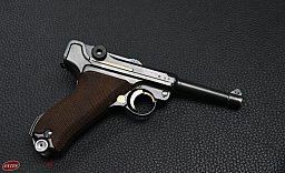 Mauser 08 Pistole S42 - 1936, Kal. 9 mm Luger, nummerngleich, im Originalzustand