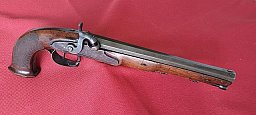 gute belgische Duell-Perkussionspistole, ca. 1830/40