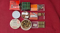 MUNITIONS KONVOLUT ===> SELTEN für SAMMLER <===