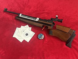 +++Achtung LG-Schützen!Präzisionmaschine Anschütz Superair 2002-Cal.4.5mm- Schiesst Loch in Loch! 1A