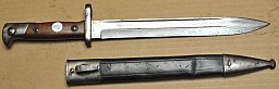 Preussisches 71/84 Bajonett Nr 3