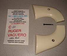 Ruger Griffschalen weiss, elfenbeinfarbig für Old Vaquero, New Model Blackhawk u.a.