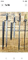 Bajonett Konvolut 4x Seitengewehr Simson Suhl OEWG Lebel WK1 WK2 Militaria DE