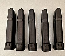 5 Magazine für Glock Gen.1 bis 5 nutzbar