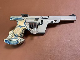 Sportpistole Carl Walther GSP im Kaliber .22lr Stainless SNR 230231