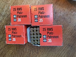 RWS Platzpatronen 100Stück .35