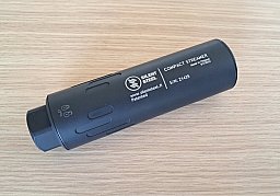 Silent Steel Compact Streamer Schalldämpfer .223 - Flow Streamer / Flow Through für AR15