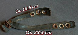 Vermutlich, Kinnriemen für Kopfbedeckung Helm ?