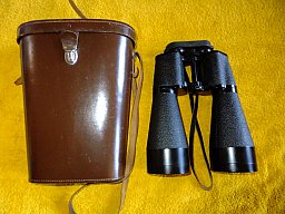 Fernglas Beck CBS Kassel Planet /Tordalk 22x80 mit orig. Lederköcher sehr gut!