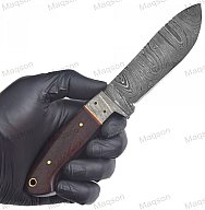 Handmade Damascus Knife Hunting/Bowie/Skinner Knife Eines der schönsten angebotenen Damas2100