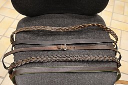 Konvolut 5 gebrauchte Gewehrriemen