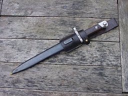 Bajonett k.u.k mit Original Koppelschuh