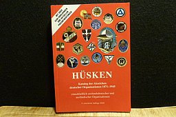 Buch/Katalog - Abzeichen Deutscher Organisationen Hüsken 1871-1945