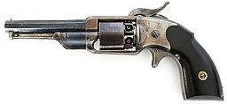 Perkussionsrevolver Alsop Pocket, Kaliber .31, Sammlerwaffe im Originalzustand, 1862-1863