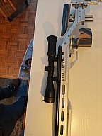 Anschütz Match 54 mit Tesro Evolution Auflageschaft und Simalux Fernrohr