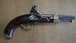 Steinschloß Pistole Frankreich Kavalleriepistole von 1807 M an 13 Maubeuge Manufacture Impérial
